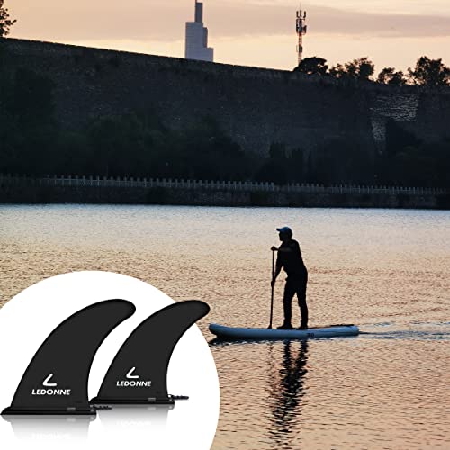 9" LEDONNE Surfing SUP Fins - 2 Pack