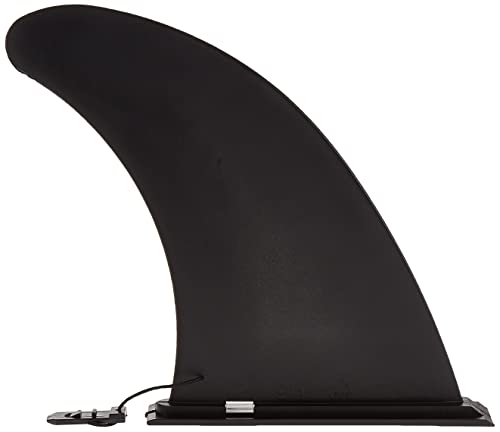 Black Stand Up Paddleboard Replacement Fins - One Size