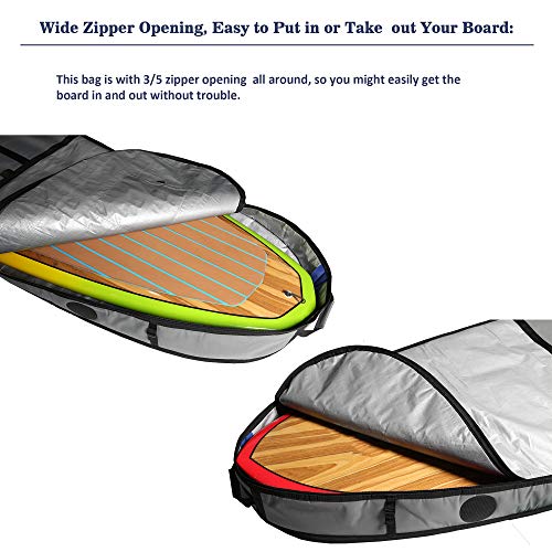 Abahub Premium SUP Travel Bag: 8'0 x 33 Stand-up Paddleboard