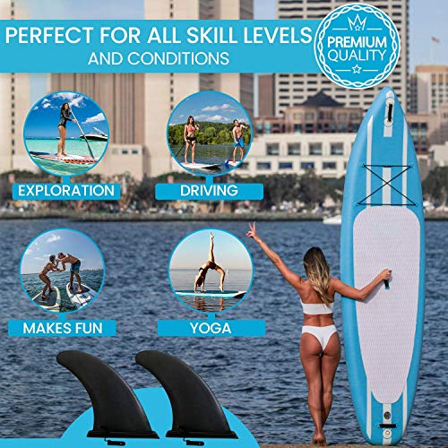 Easy Install Aqua 9" Surfboard Fin - Beginner-friendly Stability
