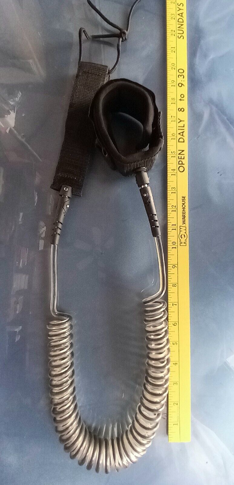 Flow SUP Paddle Board Leash - Coiled Ankle Strap