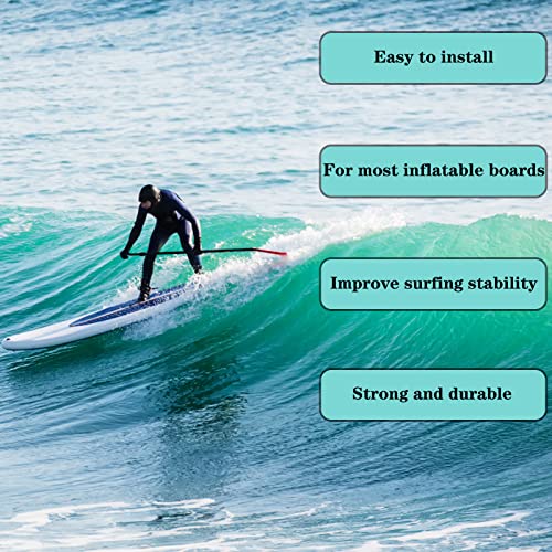 Anfyko Paddle Board Fins Set: Improved Durability, 3pcs