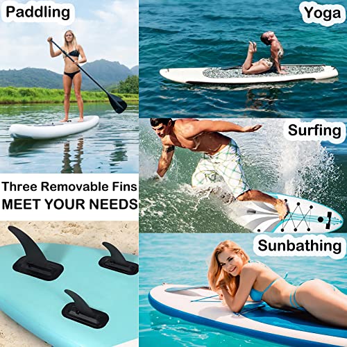 Anfyko Paddle Board Fins Set: Improved Durability, 3pcs