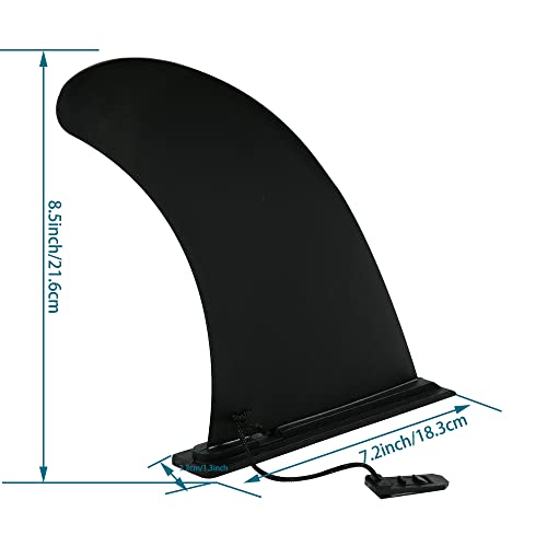 HEYTUR Single Fin Detachable Center Fin for Paddleboards