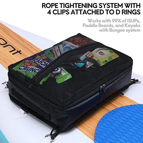 Haimont Waterproof Paddleboard Cooler Bag (Black, 10 Can)