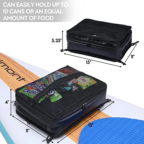 Haimont Waterproof Paddleboard Cooler Bag (Black, 10 Can)