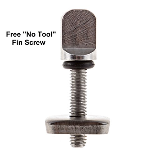 SBS 10" Surf & SUP Fin - Tool-Free Screw - 10" Center Fin