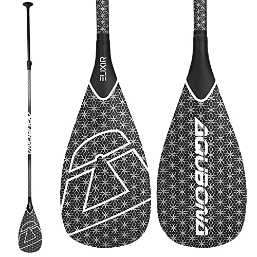 AQUBONA 100% Carbon Fiber Adjustable SUP Paddleboard