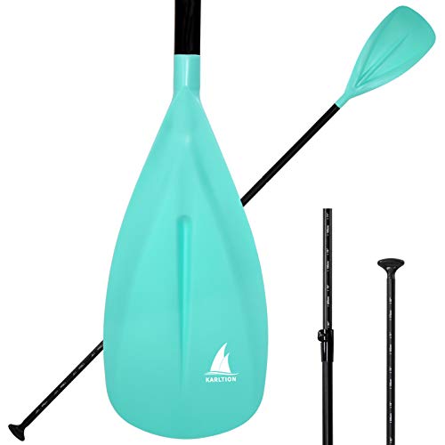 Karltion 3-Piece Adjustable SUP Paddle - Turquoise
