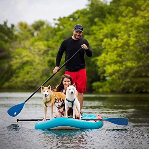 Karltion 3-Piece Adjustable SUP Paddle - Turquoise