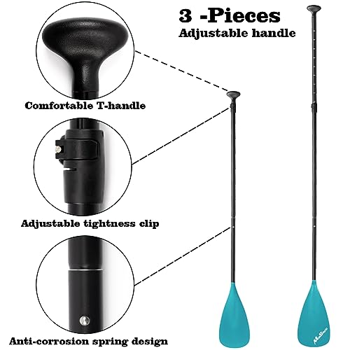 MoiShow Adjustable SUP Paddle - Unique Lock Design