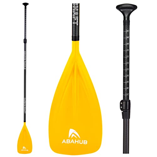 Abahub SUP Paddle: Lightweight, Adjustable 67''-86'', Carbon Fiber