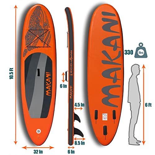TGO Gear 10.5' Inflatable Stand Up Paddle Board