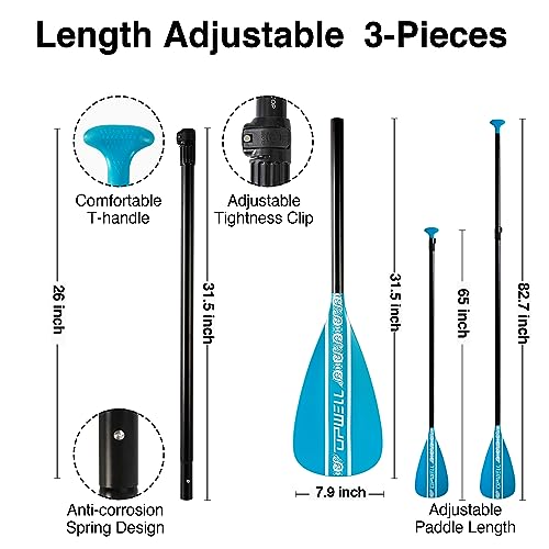 UPWELL Stand Up Paddle Board Paddle - Adjustable