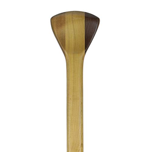 Wooden Canoe Paddle, 4-Feet Long, Ergonomic Grip