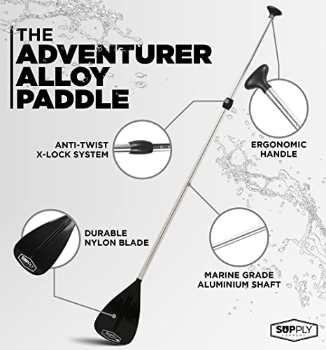 Adjustable 3-Piece SUP Paddle - Lightweight & Durable