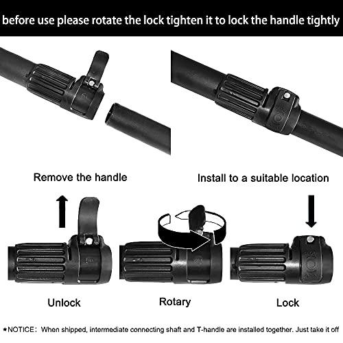 Portable Adjustable 2-Sided SUP Paddle - LBW