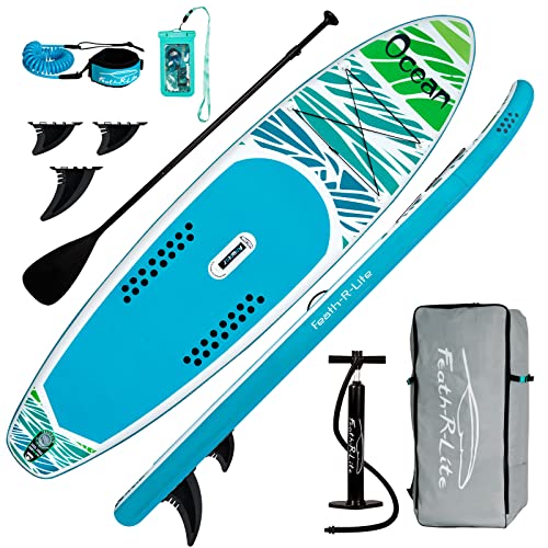 FEATH-R-LITE 10'5''x33''x6'' ISUP + Paddle & Accessories