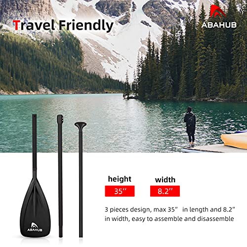 Abahub 3-Piece Adjustable Stand Up Paddleboard Paddle