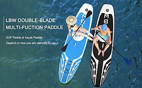 Portable Adjustable 2-Sided SUP Paddle - LBW