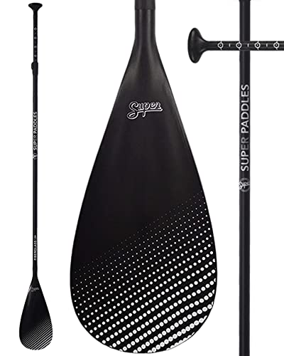 Adjustable Carbon/Fiberglass SUP Paddle-3 Piece Lightweight Design