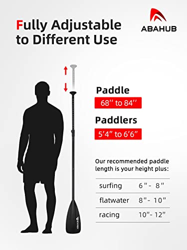 Abahub SUP Paddles - Adjustable Stand up Paddle