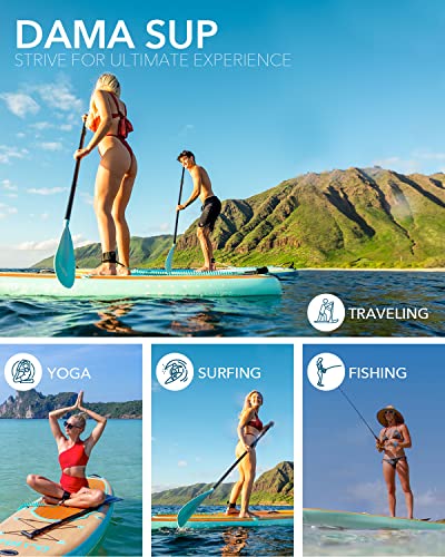 DAMA 9'6" Paddle Board for Surfing & Yoga