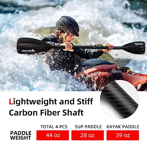 Abahub Carbon SUP Paddle/Oar, Adjustable Stand Up Paddleboard