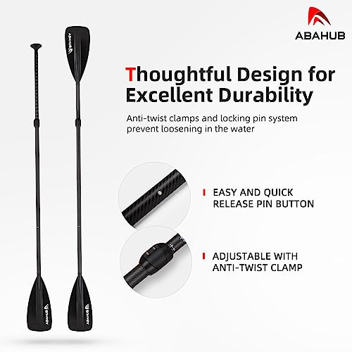 Abahub Carbon SUP Paddle/Oar, Adjustable Stand Up Paddleboard