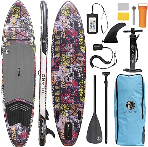 iBOARD Inflatable Paddle Board - 11ft x 33in