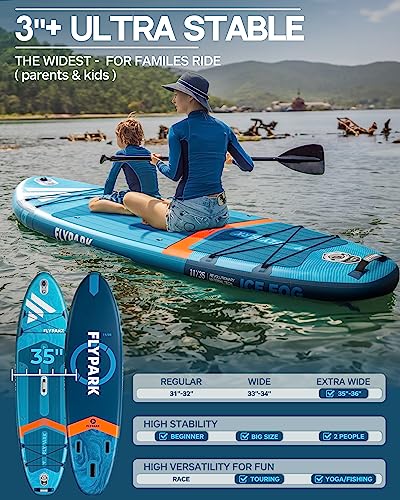 11'x35'' Flypark Inflatable Stand Up Paddleboard