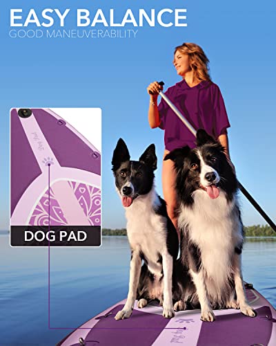 DAMA Premium Yoga&Pets Inflatable SUP Board 330lbs