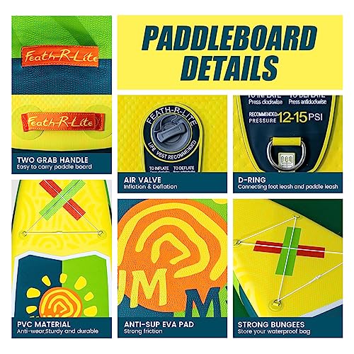 FunWater Inflatable Stand Up Paddle Board Kit