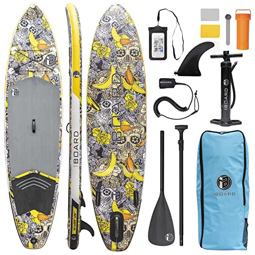 iBOARD Inflatable Paddle Board with Accessories