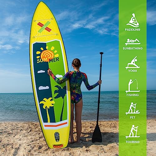 FunWater Inflatable Stand Up Paddle Board Kit