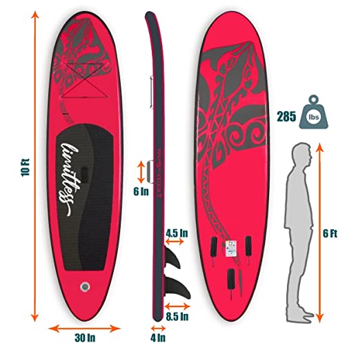 TGO Gear ISUP 10' All Around Paddleboard
