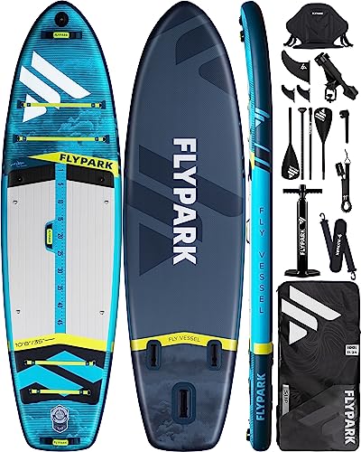 10'8''x35'' Fishing Inflatable Paddle Board with Accessories