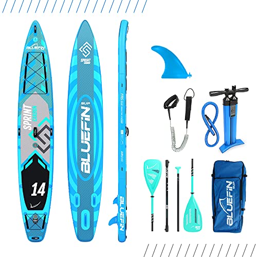 Bluefin 14′ Carbon Sprint Paddleboard Kit - Advanced Touring