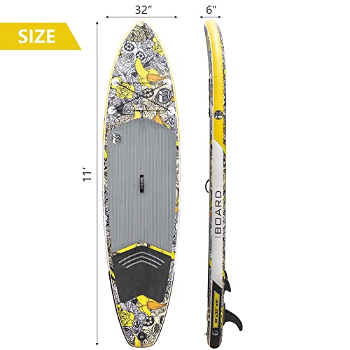 iBOARD Inflatable Paddle Board with Accessories