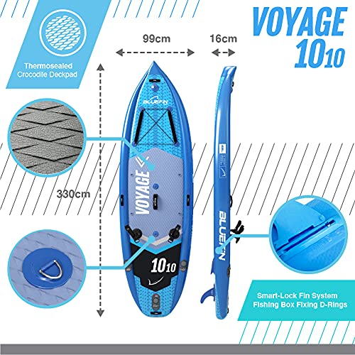Bluefin SUP Voyage 10’10 Paddleboard Package
