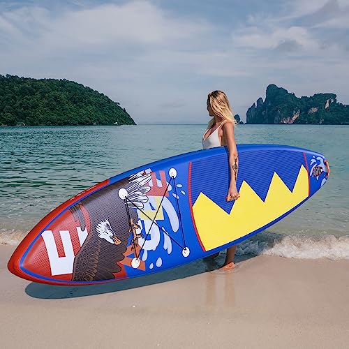 FunWater 11'x33 x6 Inflatable Paddle Board Bundle