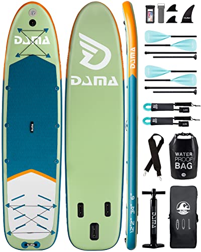 DAMA 12'2''*34''*6'' Couple Paddle Board Package
