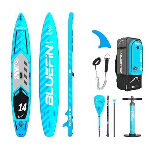 Bluefin 14' Sprint Inflatable Paddleboard with Accessories