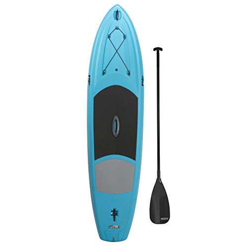 11' Lifetime Amped Hardshell Paddleboard: Glacier Blue