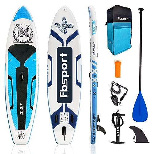 Premium Inflatable Paddle Board with SUP Accessories & Carry Bag
