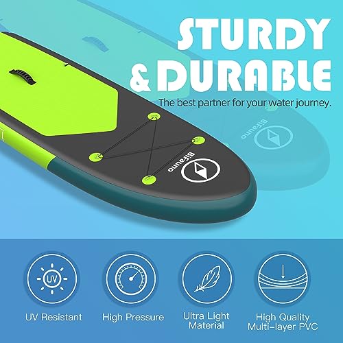 Bifanuo 10.5' Inflatable Stand Up Paddle Board