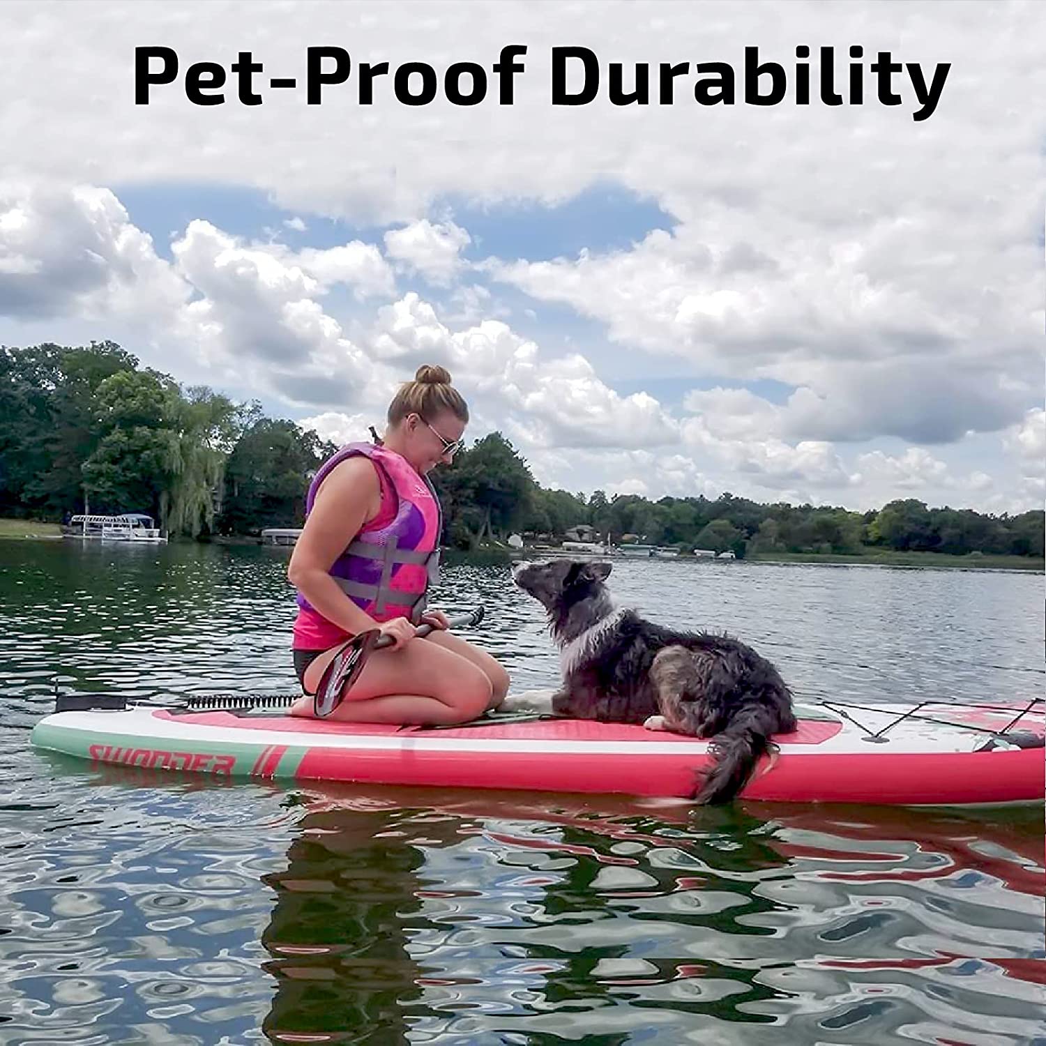 Swonder Inflatable SUP Board with Premium Accessories