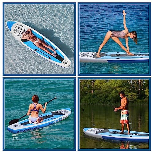 Premium Inflatable Paddle Board with SUP Accessories & Carry Bag