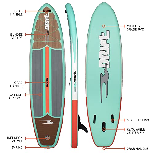 Drift Aero 10'8" Inflatable Paddle Board iSUP