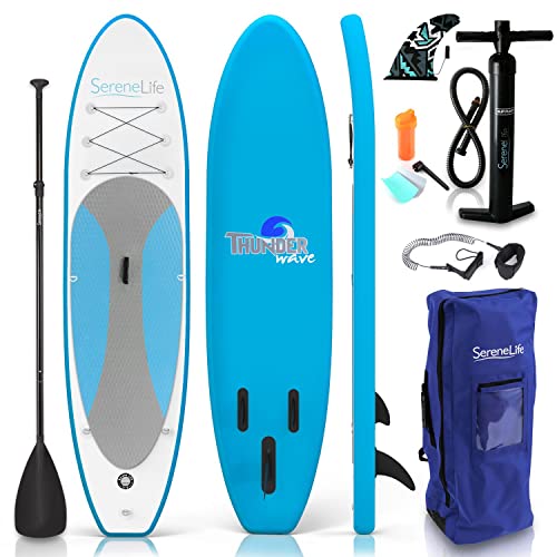 Serene Life Inflatable Stand Up Paddle Board
